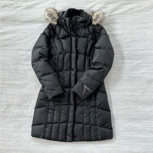 Eddie Bauer Down Parka with Detachable Fur-Lined Hood